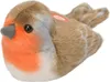 A plush toy robin bird on a white background. Náhled obrázku produktu