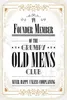 vianmo Holzschild 30x20 cm Männer old mens Club Never Happy Produktbild-Vorschau 1