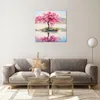Bilder auf glas - Baum Abstraktion - 60x60cm - Glasbilder - Produktbild-Vorschau 7