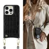 Etui na telefon Selencia Nova Croco ze sznurkiem i uchwytem Podgląd zdjęcia produktu 2