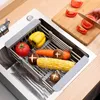 [Ausziehbarer Spülbeckenkorb in verschiedenen Farben] Produktbild-Vorschau 14