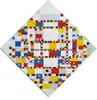 Piet Mondrian Kunstdruck Bild - Victory Boogie Woogie, 1944 Náhľad obrázku produktu 1