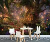 Fototapete Wald Verzaubert Baum - 350x250 cm - Vliestapete Produktbild-Vorschau 2