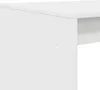 vidaXL Scrivania con ripiano Bianco 108 x 55 x 103,5 cm Anteprima dell’immagine prodotto 9