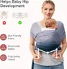 Momcozy Babytrage Sling mit Farbverlauf, Blau Produktbild-Vorschau 3