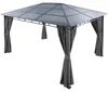 tectake® Gartenpavillon Hardtop Polycarbonatdach 3 x 4 m Produktbild-Vorschau 1