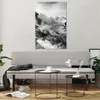 Bilder auf glas - Einteilig - Berge Nebel Gipfel - 80x120cm Produktbild-Vorschau 6