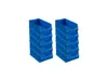 SparSet 10x Blaue Sichtlagerbox 5.0 | HxBxT 20x30x50cm | Produktbild-Vorschau 5