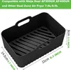 Silikonform für Heißluftfritteuse, 2Pcs Airfryer Zubehör, Produktbild-Vorschau 2