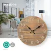 Nedis Wanduhr aus echtem Holz 30 cm rund Produktbild-Vorschau 5