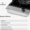 Klarstein Plynový sporák 1-horákový, 3,4 kW vstavaný Náhľad obrázku produktu 6