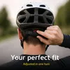 Kask rowerowy Dunlop 55–58 cm – regulowany pasek pod brodą, Podgląd zdjęcia produktu 3