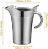 Premium Edelstahl Thermo Sauciere, So?enkanne mit Produktbild-Vorschau 2