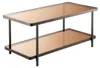 CALICOSY - Table basse L100cm en métal noir et plateaux en Voir les images du produit 5