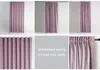 Gardine Kräuselband 140x270 cm Vorhang Rosa Lila Produktbild-Vorschau 5