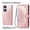 imoshion Mandala Klapphülle Oppo A78 (4G) - Rosé gold Produktbild-Vorschau 2