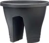 Elho Pflanztopf Flower Bridge anthrazit Ø 30 cm Produktbild-Vorschau 1