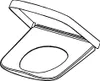 A line drawing of a toilet seat and lid. Náhľad obrázku produktu