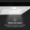 Klarstein Darya, nástenný digestor, EEK A, 90 cm, 310 m³/h Náhľad obrázku produktu 5