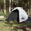 vidaXL Kuppel-Campingzelt 3 Personen Weiß Dunkel Produktbild-Vorschau 3