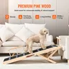A dog is standing on a wooden ramp in a living room setting. Anteprima dell’immagine prodotto