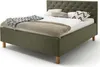 Bett San Marino 180x200cm mit Stauraum Kunstleder - Produktbild-Vorschau 1