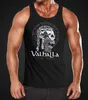 Herren Tank-Top Valhalla Totenkopf Runen Nordische Produktbild-Vorschau 2
