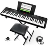 Clavier Alesis Melody pour débutants, 61 touches, 300 sons, Voir les images du produit 1