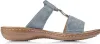 Rieker 60885-12 Pantolette da donna blau Anteprima dell’immagine prodotto 60