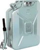 5x Metallkanister silber 20 Liter inkl. Ausgießer + Halter Produktbild-Vorschau 2