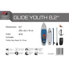 F2  SUP Stand Up Paddle Board Glide Surf Youth Wing 250cm Produktbild-Vorschau 6