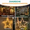 Gartenstern 120 cm mit Erdspieß 350 LED warmweiß & Timer Produktbild-Vorschau 7