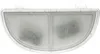 A top-down view of a water filter for a pet drinking fountain. Produktbild-Vorschau