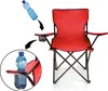 BigDean Faltstuhl ROT Campingstuhl Anglerstuhl mit Produktbild-Vorschau 4