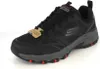 A black Skechers Hillcrest sneaker is shown against a white background. Produktbild-Vorschau