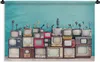 MuchoWow® Wandteppich Wandbehang Fernsehen - Mikrofon - Produktbild-Vorschau 1