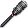 A professional studio shot of a round hairbrush against a white background. Produktbild-Vorschau