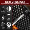 Gusskönig litinový grilovací rošt s nožičkami Ø30 cm - Náhled obrázku produktu 6