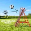 Fußball Rebounder Kickback Tor Rückprallwand Netz für Produktbild-Vorschau 5