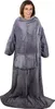Verk 24306 Coperta in pile con maniche 200 x 140 cm grigio Anteprima dell’immagine prodotto 7