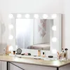 HOMCOM Hollywood Miroir de maquillage 80 x 60 cm avec Voir les images du produit 10