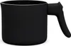 A black milk cooker on a white background. Produktbild-Vorschau
