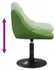 vidaXL Chaise de salle à manger 2 pcs. Pivotantes Vert Voir les images du produit 7