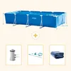 Rechteckiger Frame Pool - 450x220x84 cm - 4-teilig SCB81 Produktbild-Vorschau 1