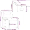 relaxačné kreslo vidaXL Light Grey Fabric Náhľad obrázku produktu 8
