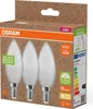3 x Osram LED Kerzen 4,9W = 40W E14 matt 230V 470lm Produktbild-Vorschau 6
