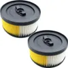 2x Nano Patronenfilter Rund-Filter für Kärcher WD 5.470 WD Produktbild-Vorschau 1