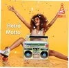 Nafukovací ghettoblaster cca 45 x 42 cm – Hip Hop Radio Náhled obrázku produktu 5