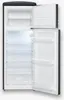 An open, empty refrigerator with its freezer compartment visible at the top. Anteprima dell’immagine prodotto