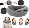 Ergonomisches 360°-Reisekissen für Nacken und Hals aus Produktbild-Vorschau 1